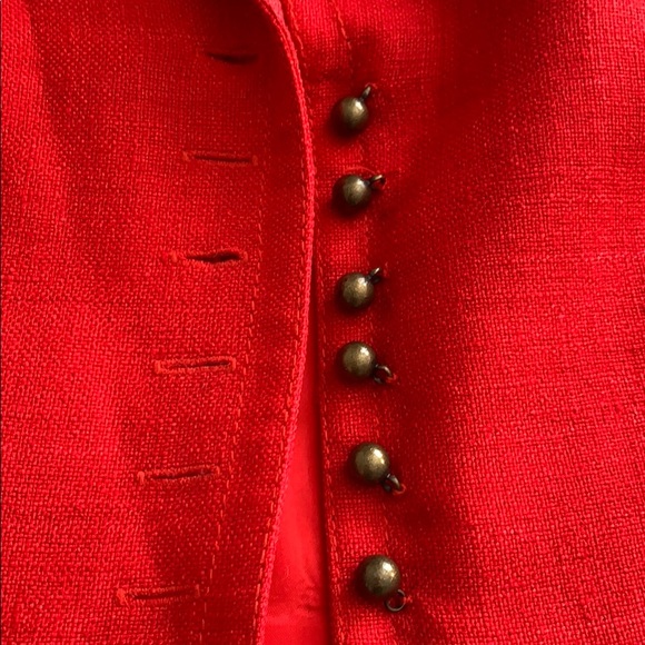 Beautiful Red Blazer - Picture 3 of 5